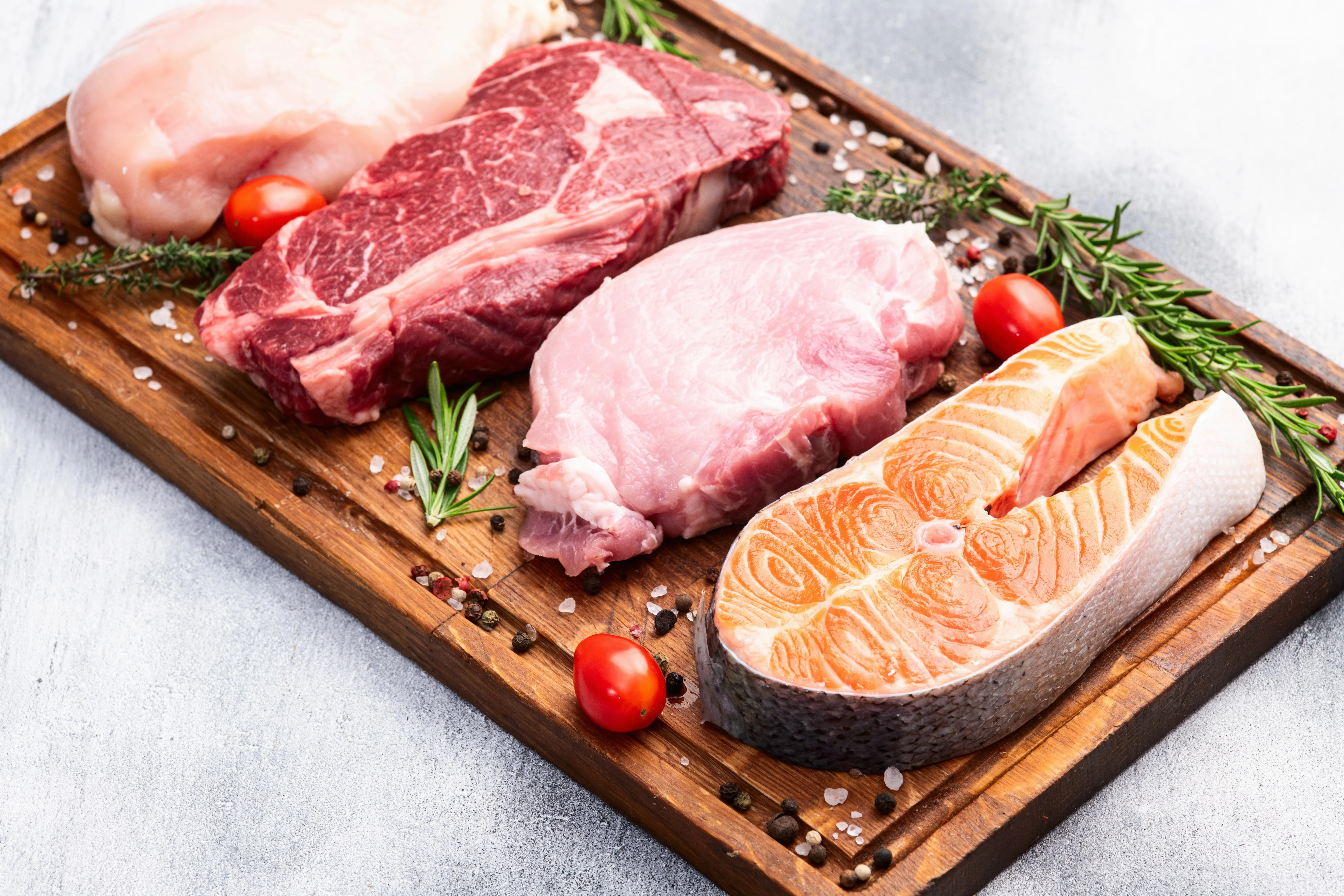 Meat, Poultry & Seafood